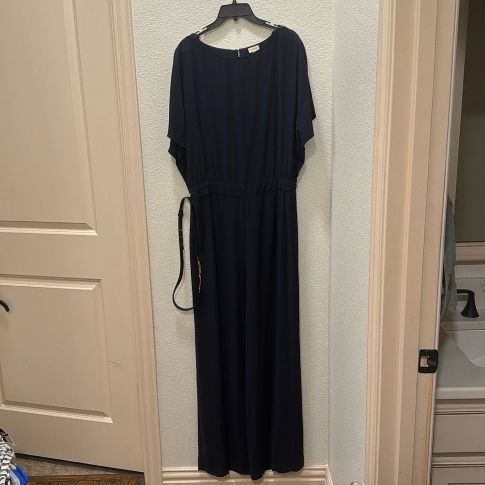Navy blue one piece, size 14 romper.  Never worn